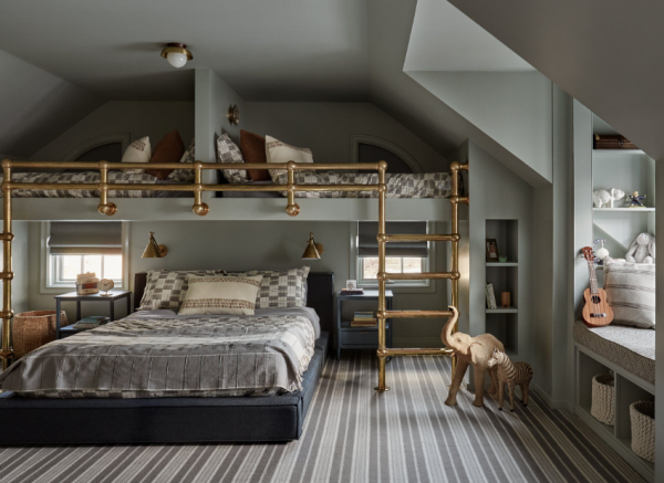 Desain kamar vintage yang unik